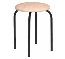 Bézs szék - fekete keret Chico 2