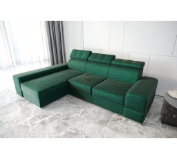 NAROŻNIK ROYAL 295×185 - lewa , Odcienie zieleni