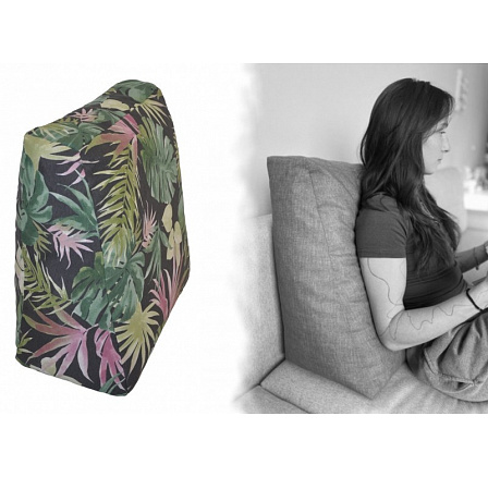 Relaxációs párna - monstera motívum Relaxációs párna - monstera motívum