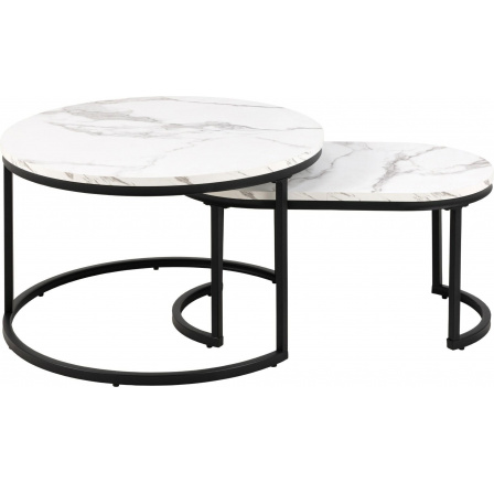 Spiro fehér ovális asztalkészlet