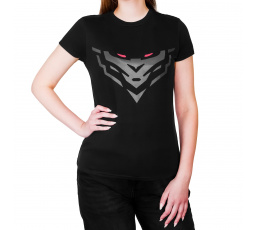 Női gamer póló Chairs, fekete, XL méret