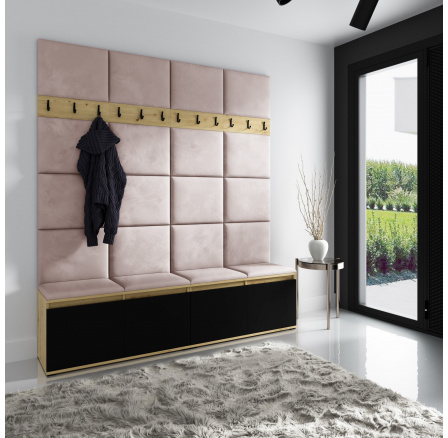 EMI 4 előszobafal, Trinity 19/Artisan+fekete