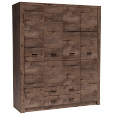 INDIANAPOLIS I18 szekrény Sötét kőris