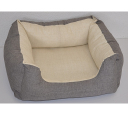 Pelíšek AXIN  světle béžový - 68x58 cm 