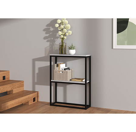 MASON Konzol Asztal Fekete+Beton