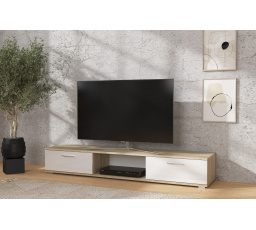 RTV SELLA Sonoma+Fehér Fényes