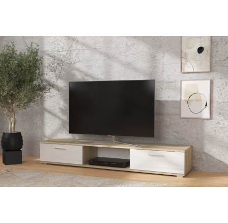 RTV SELLA Sonoma+Fehér Fényes