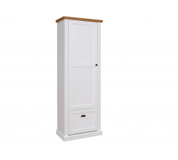 GALINEO 06 Szekrény Fehér+Természetes Tölgy