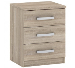 MORTY 3S komód, Sonoma Tölgy