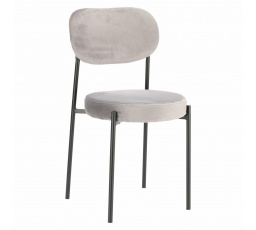 Camile Velvet szék szürke