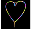 LED neon lámpa Szív