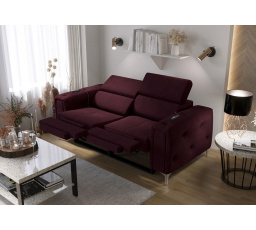 SOFA ORION II RELAX 190 CM - Odcienie bordowego