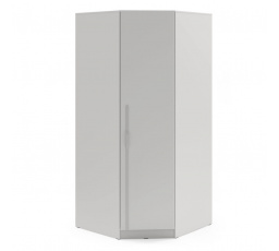 Sarokszekrény BRAGA 4 Szürke fém fogantyúval