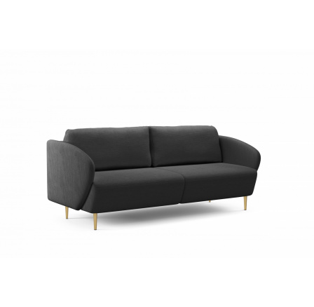 Kanapa z funkcją spania Naolia - Magni 206.16 / złote nóżki