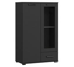 Frazio Komoda Magas Fekete+Fekete