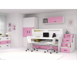 MAX 1 3 OSOBOWY RAMA RÓŻOWY 80 X 200 KPL