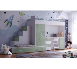 Postel PARADISE 5, Bílá Máta Lesk