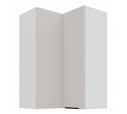 Horní rohová skříňka COMBO - 60x60 GN-90 2F (90°), Bílá/Kašmír