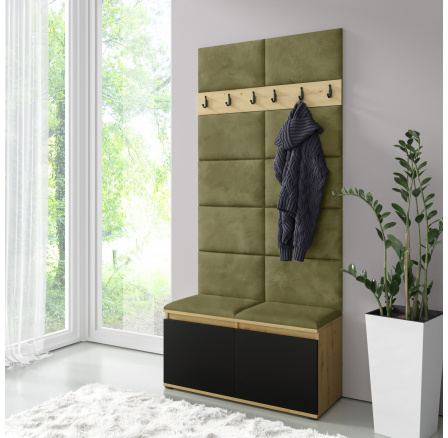 EMI 1 előszobafal, Trinity 27/Artisan + fekete