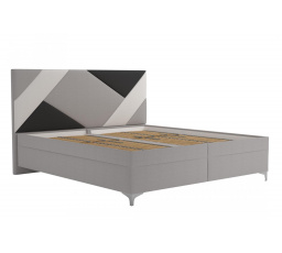 Postel Astoria 180x200, šedá