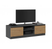 TV komoda MALVÍNA 120, Antracit/Dub artisan