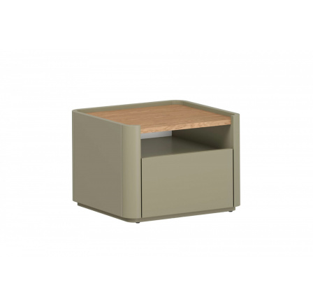 ELIVO SZAFKA NOCNA 50 1SZ - eukaliptus / dąb baltic dune