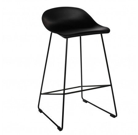 Molly bárszék fekete Low