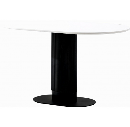 Maxim asztal fehér/fekete