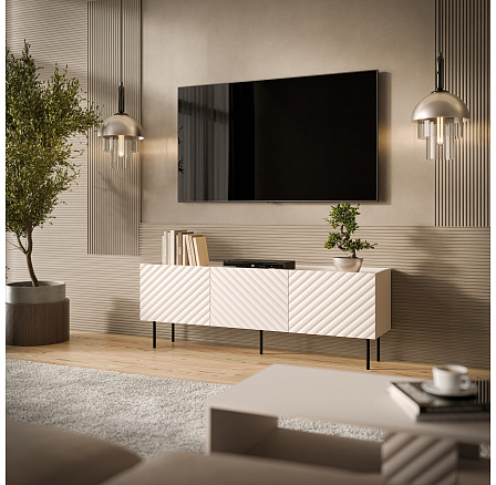 LUCCA 165 3D TV-szekrény, kasmír LUCCA 165 3D TV-szekrény, kasmír