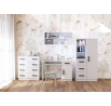 SMYK I - 22 éjjeliszekrény - Fehér Matt/Szürke