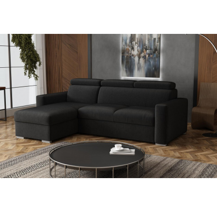 Sedací souprava Petrit levá Kronos černá