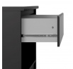 Noční stolek SIMPLICITY 238, Černá mat