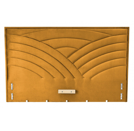 MODULO W3 160 ágy - Fejvég, Mustársárga Monolith 48