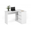 BEGA íróasztal, Fehér UNI