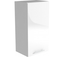 Konyhai felső szekrény VENTO G-30/72, Fehér/Fényes Fehér