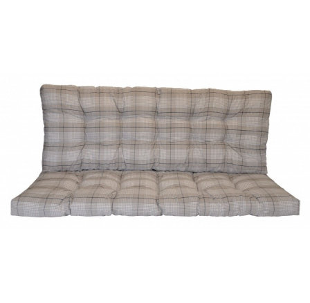 Polstr na zahradní houpačku 120 cm - látka Antik kostka