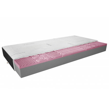 Materac Piankowy Lauren 120x200 Cashmere + Velvet czarny Cashmere, Velvet Czarny