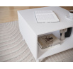 Dullum 60 Coffee Table White Biały 60x45 Not applicable