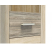 CASTEL 04/S sonoma jasna/MDF sonoma trufel - regał