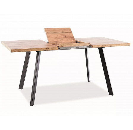 BRICK étkezőasztal, Artisan Tölgy/Fekete