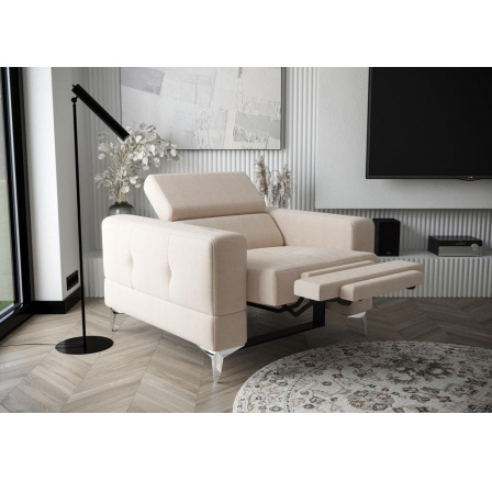 FOTEL TOSCANIA RELAX - Odcienie beżu