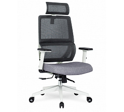 Fotel Obrotowy NICKI Ergonomiczny Szary