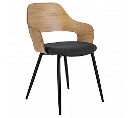 Krzesło ORBI Dąb Złoty/Czarne