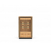 URSO 05 vitrin, arany Craft tölgy / fekete