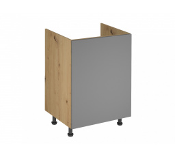 Langen alsó konyhaszekrény D60Z P/L, bézs/ tölgy artisan