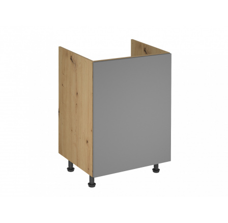 Langen alsó konyhaszekrény D60Z P/L, bézs/ tölgy artisan