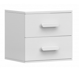 SMYK I - 22 éjjeliszekrény - Fehér Matt/Fehér