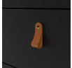 Komoda REAL 3s, Černá