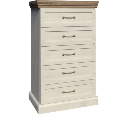 ROYAL KS5 komód, Északi fenyő + Vad tölgy