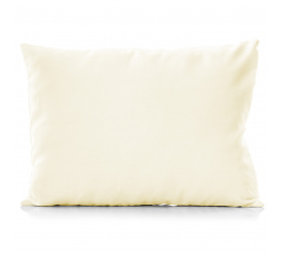 Bavlněný povlak na relaxační polštář smetanový 50x145